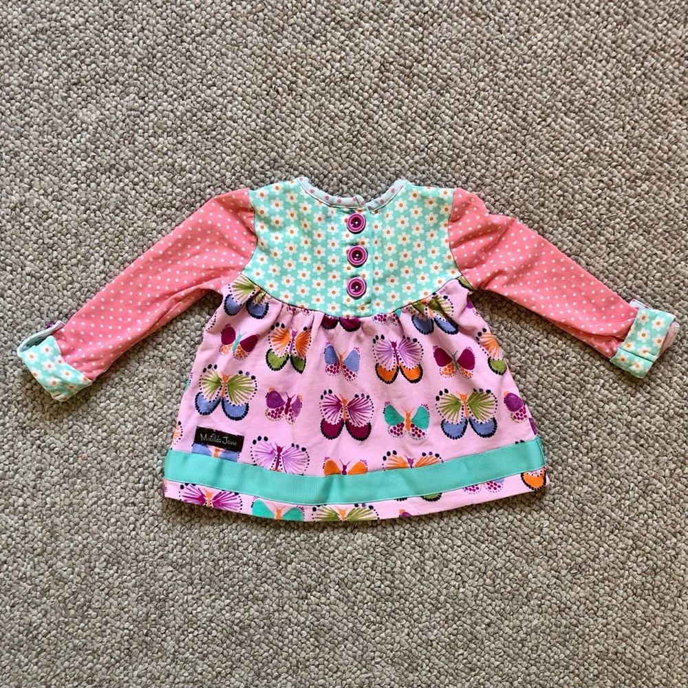 Matilda Jane Infant Hello Lovely Fly Away Tunic - Size 3-6M - Picture 3 of 10